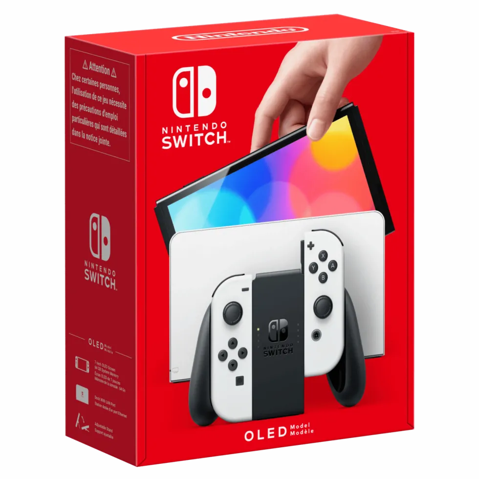 Nintendo Switch (OLED) Spelkonsol 7” Vit