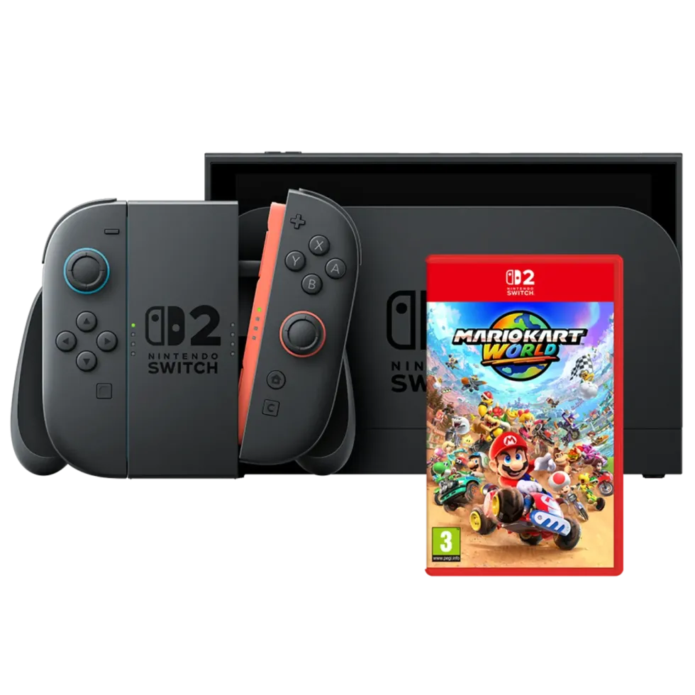Nintendo Switch 2 Spelkonsol 7,9" med Mario Kart World Bundle