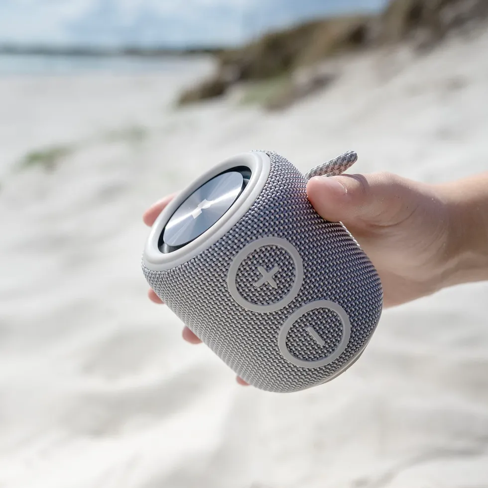 Nomadelic Loud 705 Vattentät Bluetooth-högtalare Grå