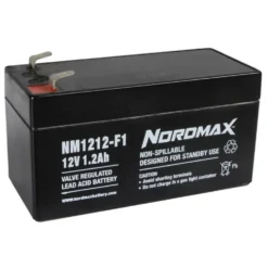 Nordmax Blyackumulator 12 V 1,2 Ah