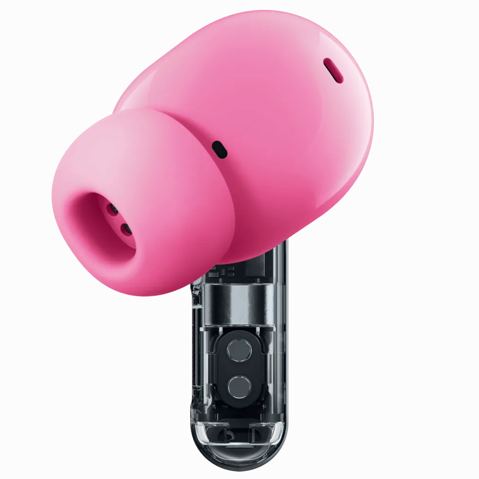 Nothing Ear (3a) trådlösa hörlurar Rosa
