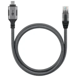 Nätverkskabel med USB-anslutning USB-C 1 m