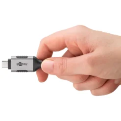 Nätverkskabel med USB-anslutning USB-C 1 m