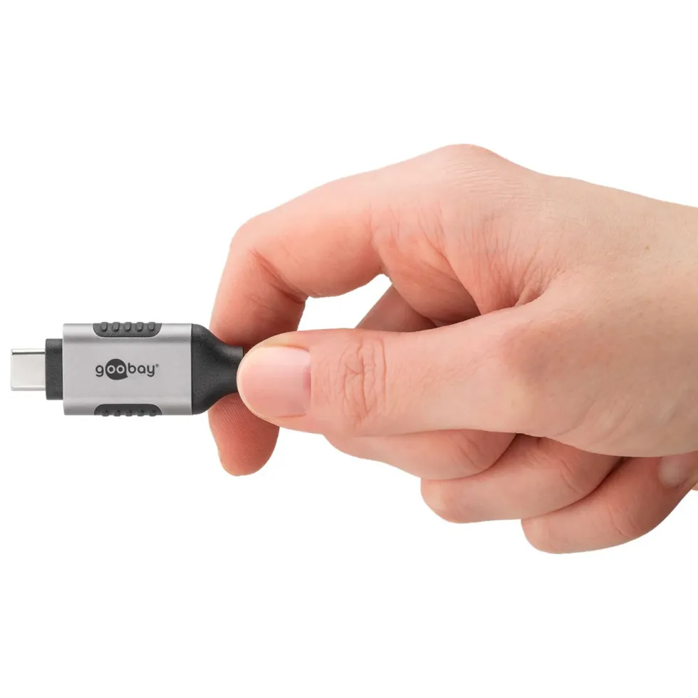 Nätverkskabel med USB-anslutning USB-C 1 m