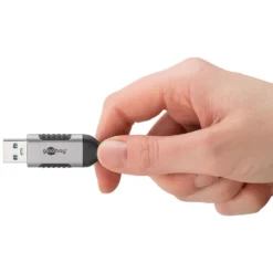 Nätverkskabel med USB-anslutning USB-A 1 m