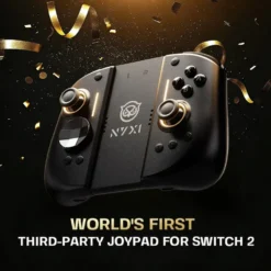 NYXI Hyperion 3 trådlös JoyPad för Nintendo Switch 2 Svart