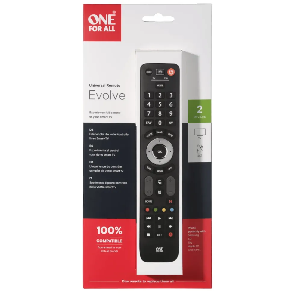 One For All Essence 2 TV Fjärrkontroll