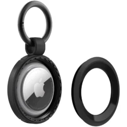 Otterbox AirTag Rugged Case nyckelring Svart