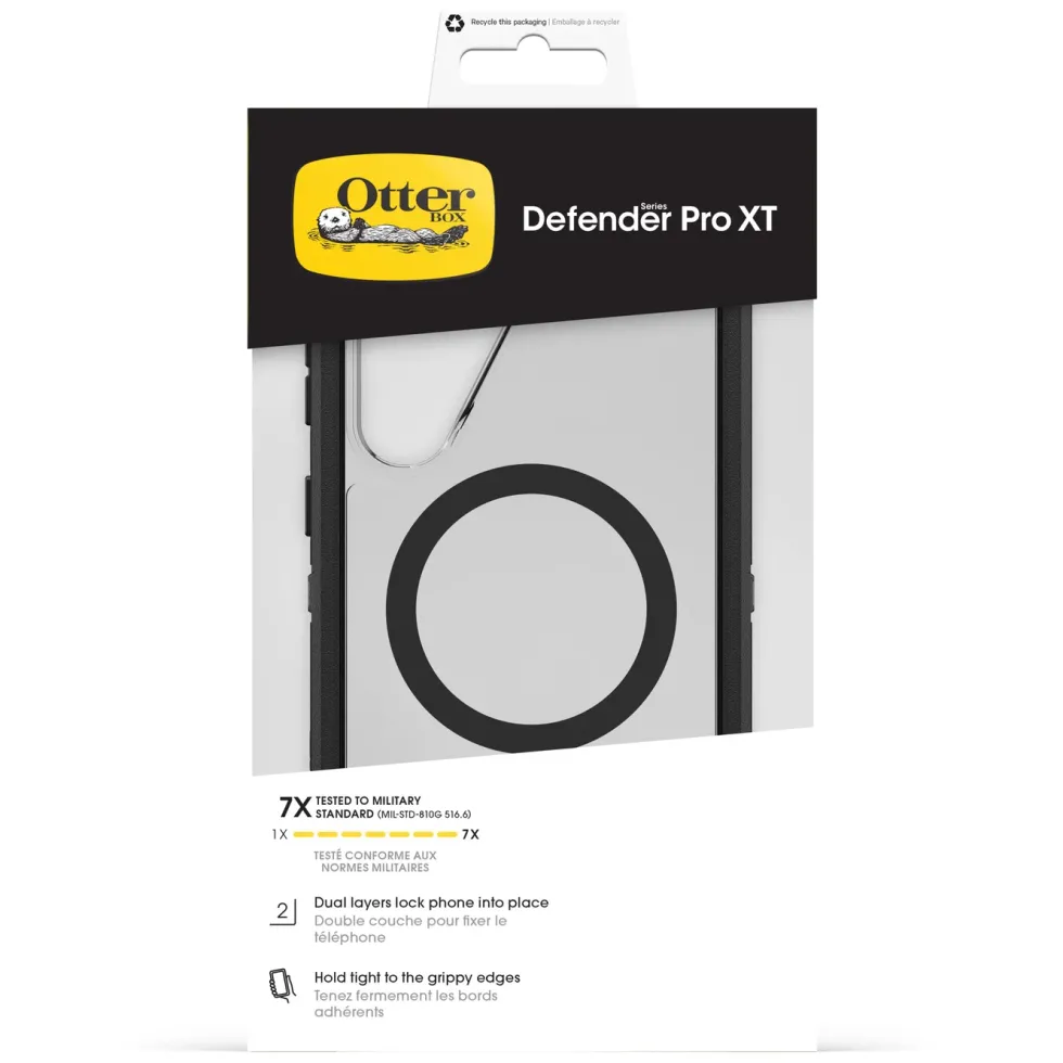 Otterbox Defender Pro XT Clear-skal till Galaxy S26+ Dark Side