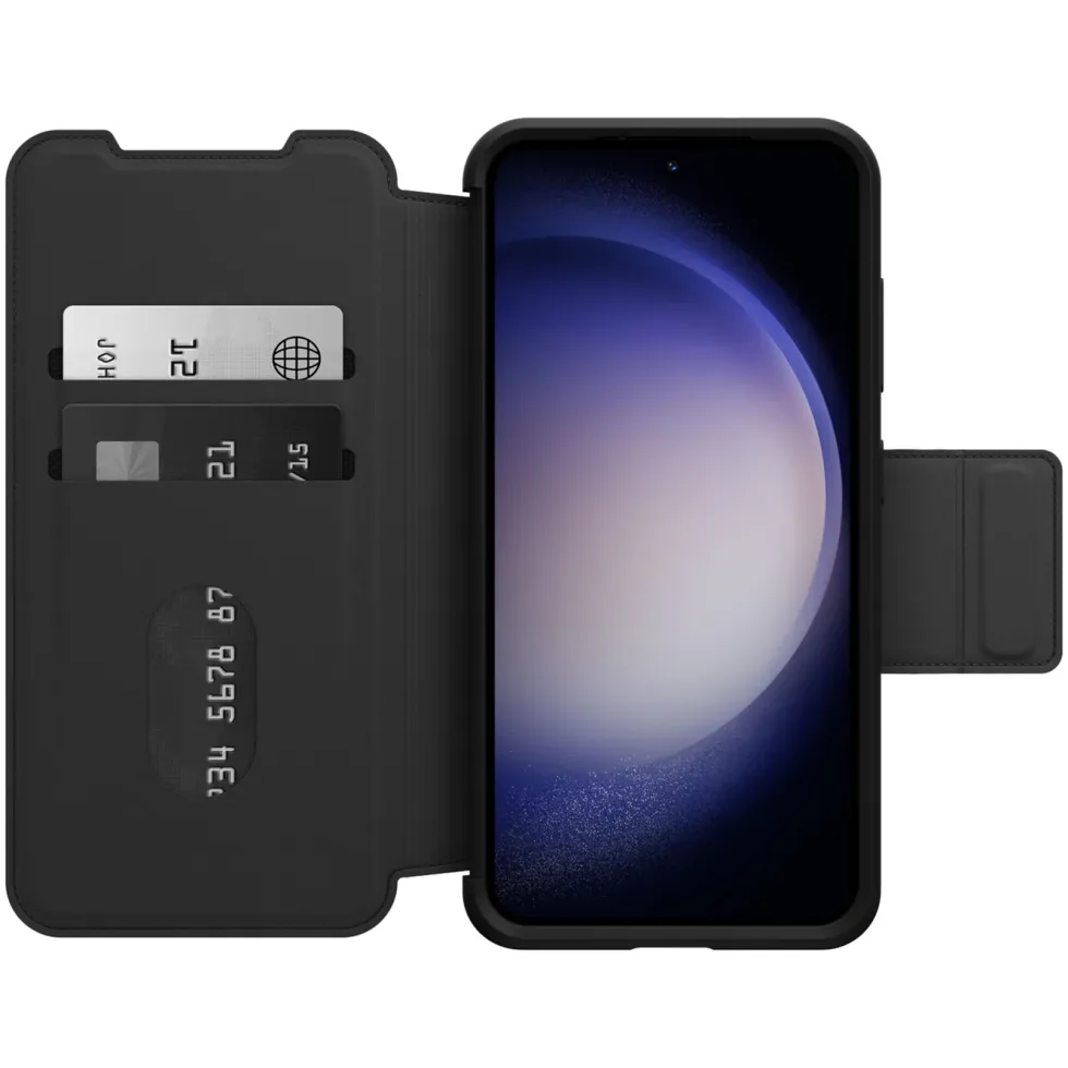 Otterbox Strada Plånboksfodral i läder för Galaxy S23