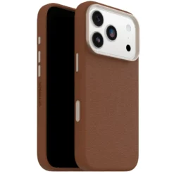 Otterbox Symmetry Cactus Leather Magsafe för iPhone 17 Pro Brun