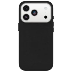 Otterbox Symmetry Cactus Leather Magsafe för iPhone 17 Pro Svart