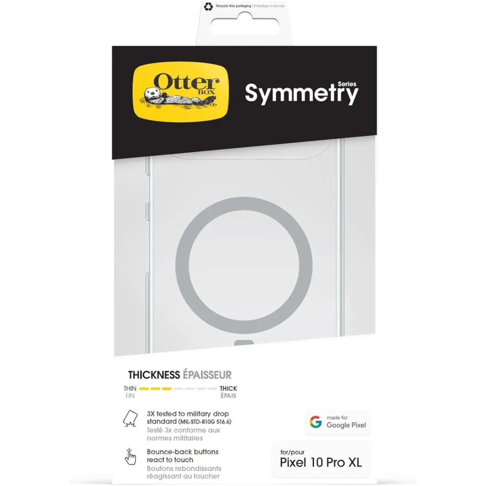 Otterbox Symmetry Clear för Pixel 10 Pro Xl