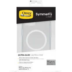 Otterbox Symmetry Magsafe för iPhone 13, 14, 15, 16e och 17e Klar