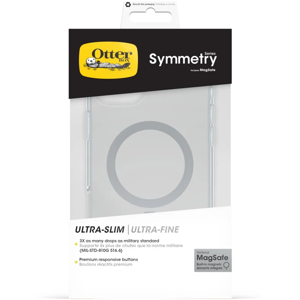 Otterbox Symmetry Magsafe för iPhone 16 Plus Klar