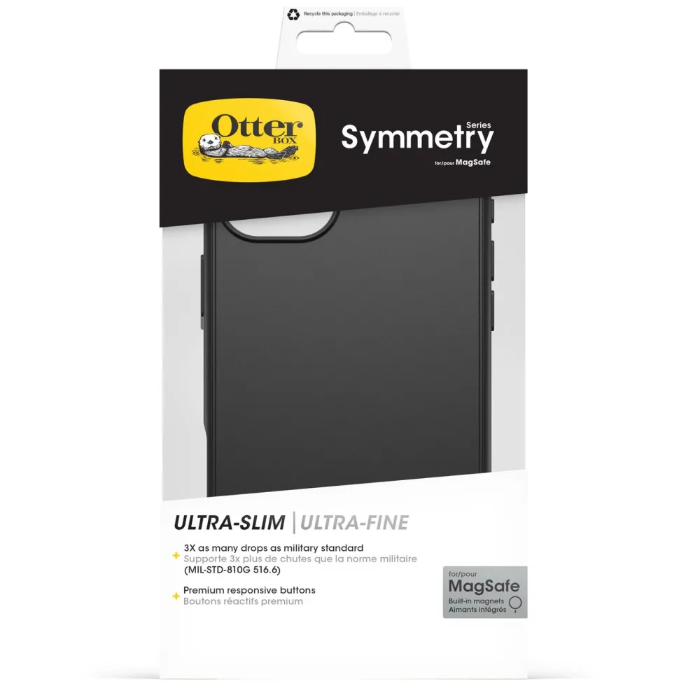 Otterbox Symmetry Magsafe för iPhone 16 Plus Svart