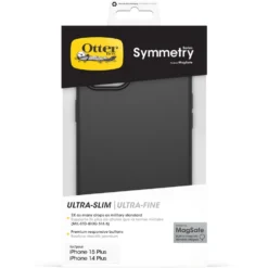 Otterbox Symmetry Magsafe för iPhone 14 Plus och 15 Plus Svart
