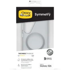 Otterbox Symmetry Series Clear med magneter till Galaxy S26 Clear