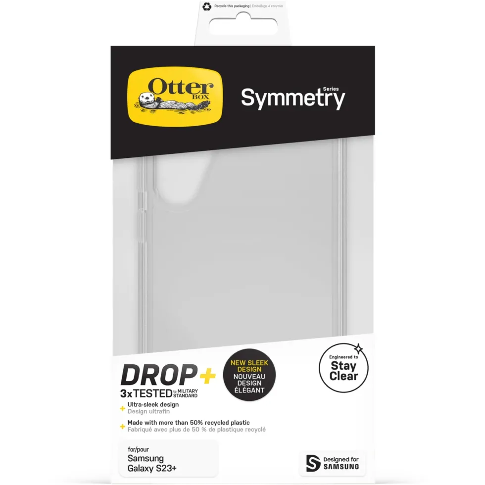 Otterbox Symmetry Skal för Galaxy S23 Plus Transparent