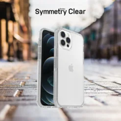Otterbox Symmetry Tåligt skal för iPhone 12 och 12 Pro Klar
