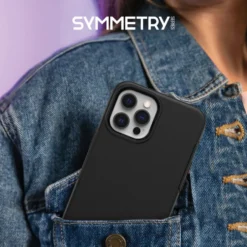 Otterbox Symmetry Tåligt skal för iPhone 12 och 12 Pro Svart