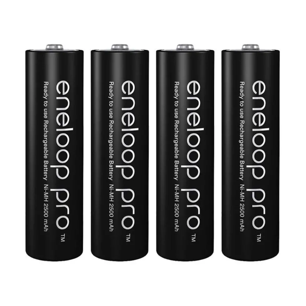 Panasonic Eneloop Pro Laddningsbara AA-batterier 2500 mAh 4-pack