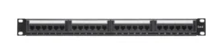 19”-patchpanel UTP Cat. 6 24 portar