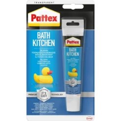 Pattex Silikonfog för badrum och kök 50 ml