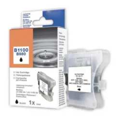 Peach LC980BK och LC1100BK Bläckpatron Svart
