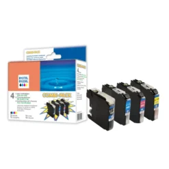 Peach LC125 Bläckpatron 4-pack
