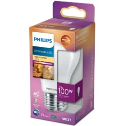 Philips Dimbar LED-lampa E27 1521 lm