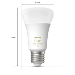 Philips Hue Ambiance Smart LED-lampa E27 1100 lm 2-pack
