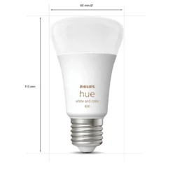 Philips Hue Color Ambiance Smart LED-lampa E27 806 lm 2-pack