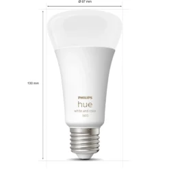 Philips Hue Color Ambiance Smart LED-lampa E27 1600 lm