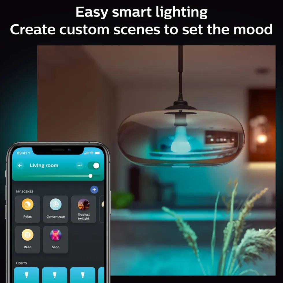 Philips Hue Color Ambiance Smart LED-lampa E27 1600 lm