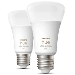 Philips Hue Color Ambiance Smart LED-lampa E27 1100 lm 2-pack