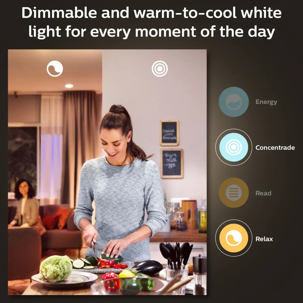 Philips Hue Color Ambiance Smart LED-lampa E27 1100 lm 2-pack