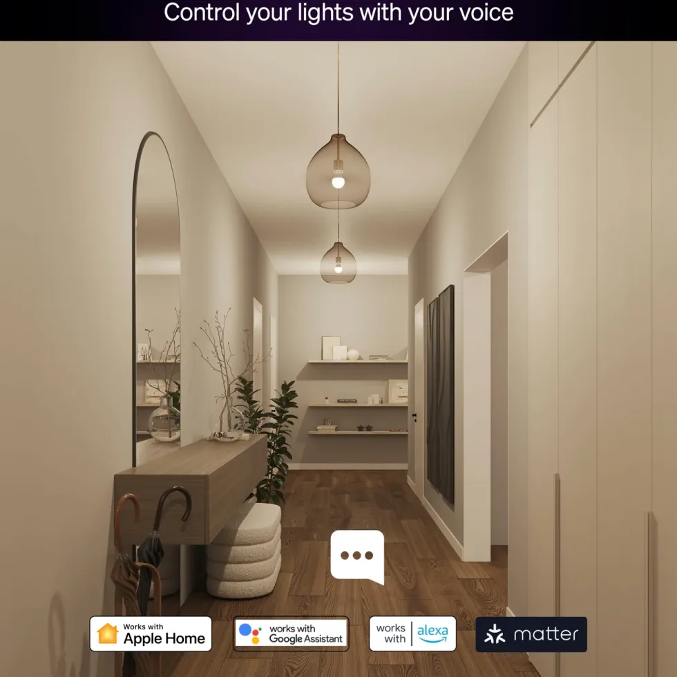 Philips Hue Essential Smart LED-lampa E27 806 lm 3-pack