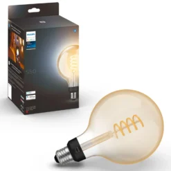 Philips Hue Filament G125 E27 Smart LED-lampa 550 lm
