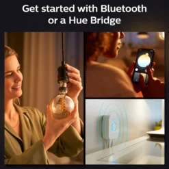 Philips Hue Filament G125 E27 Smart LED-lampa 550 lm