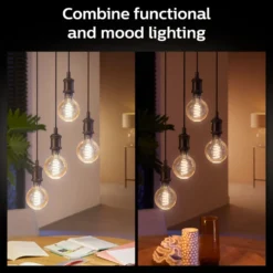 Philips Hue Filament G93 E27 Smart LED-lampa 550 lm