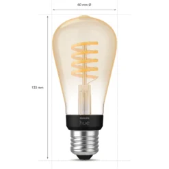 Philips Hue Filament ST64 E27 Smart LED-lampa 550 lm