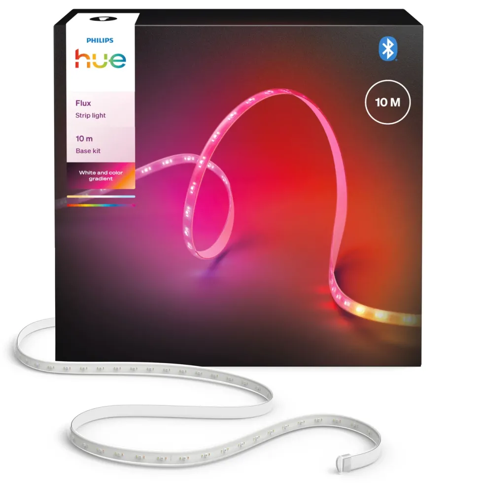 Philips Hue Flux LED-list – Smart RGBW belysning för inomhus 10 m
