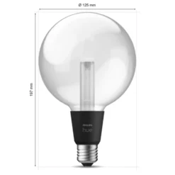 Philips Hue Lightguide G125 E27 smart LED-lampa glob 500 lm