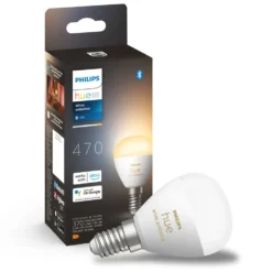 Philips Hue Luster Klotlampa White Ambiance E14 470 lm