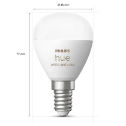 Philips Hue Luster Klotlampa White and Color Ambiance E14 470 lm