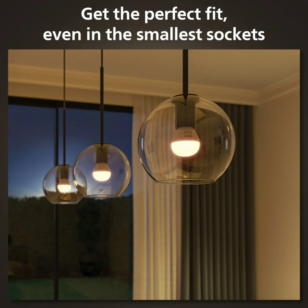 Philips Hue Luster Klotlampa White and Color Ambiance E14 470 lm