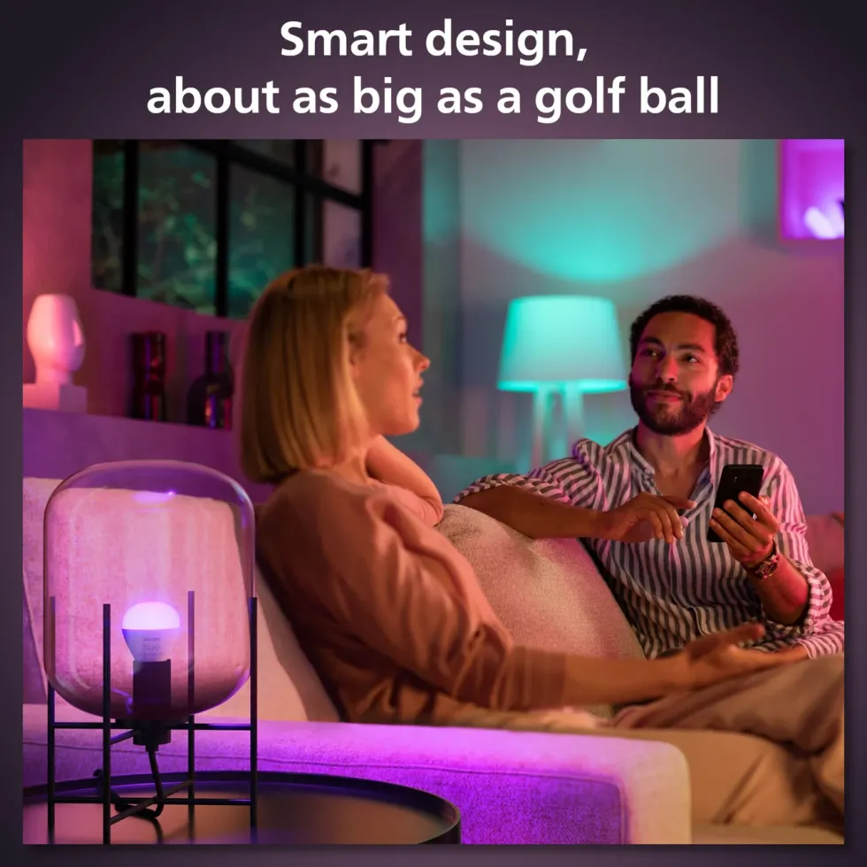 Philips Hue Luster Klotlampa White and Color Ambiance E14 470 lm