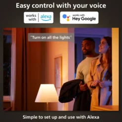 Philips Hue Luster Klotlampa White Ambiance E14 470 lm 2-pack