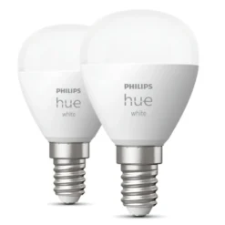 Philips Hue Luster Smart LED-lampa E14 470 lm 2-pack